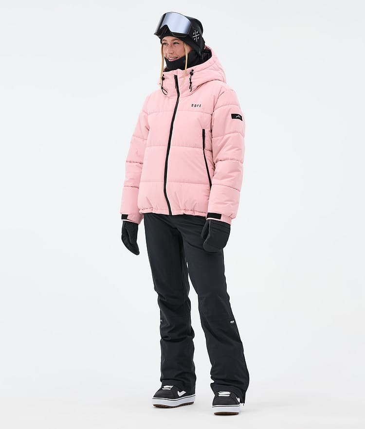 Dope Puffer W Full Zip Snowboard Jacket Women Soft Pink Renewed, Image 3 of 9