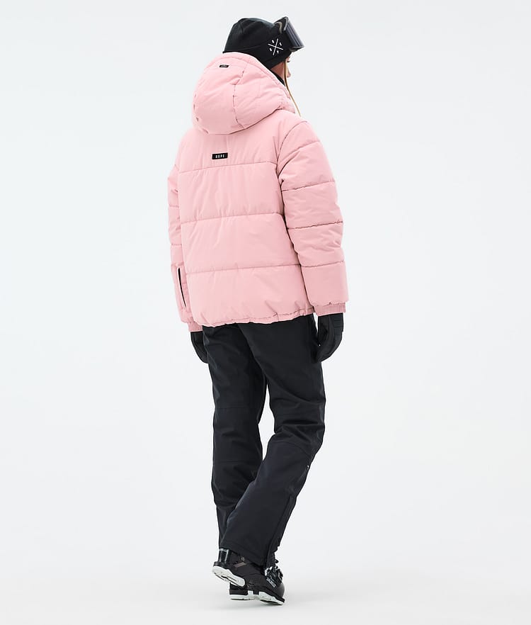 Dope Puffer W Full Zip Ski Jacket Women Soft Pink, Image 5 of 9