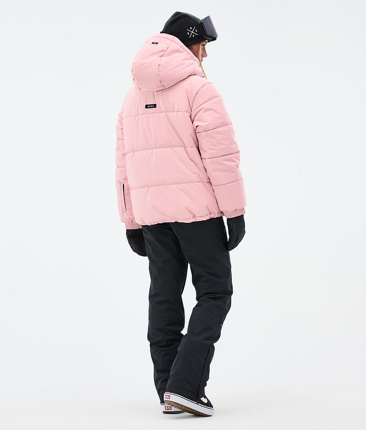 Dope Puffer W Full Zip Snowboard Jacket Women Soft Pink Renewed, Image 5 of 9