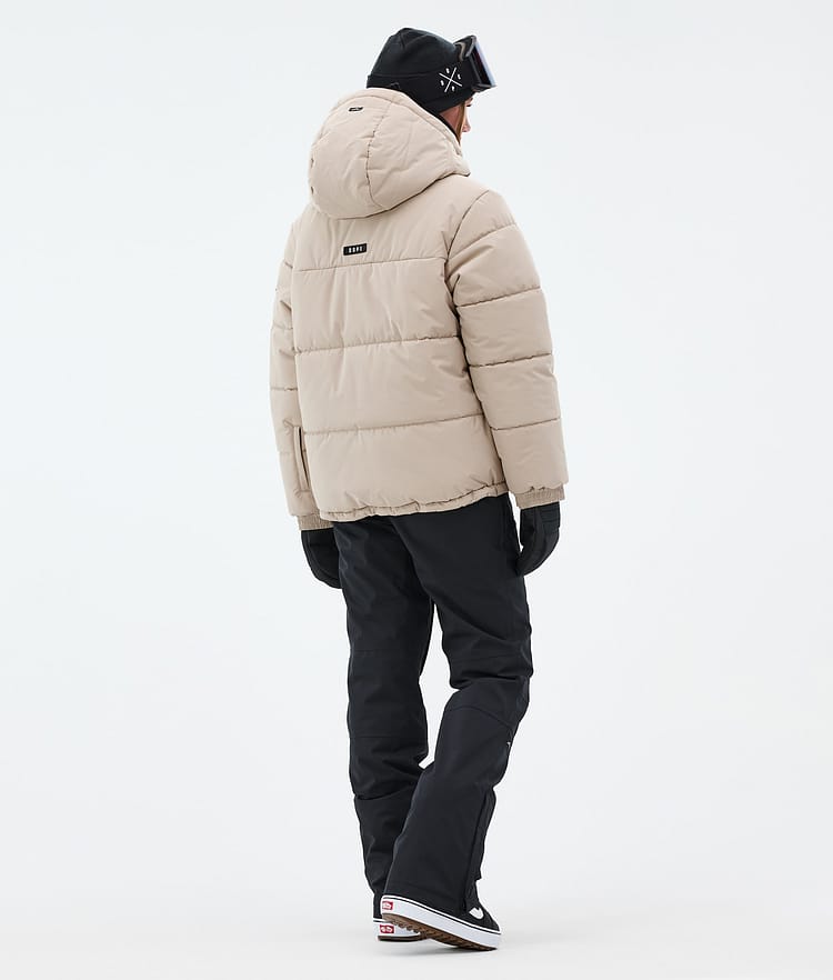 Dope Puffer W Full Zip Snowboard Jacket Women Sand, Image 5 of 9