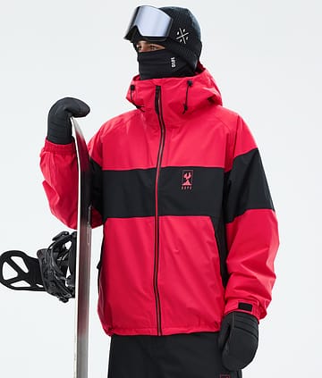 Dope JT Spartan Snowboard Jacket Red/Black Renewed
