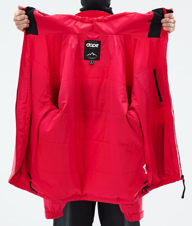 Dope JT Spartan Ski Jacket Men Red/Black, Image 9 of 9
