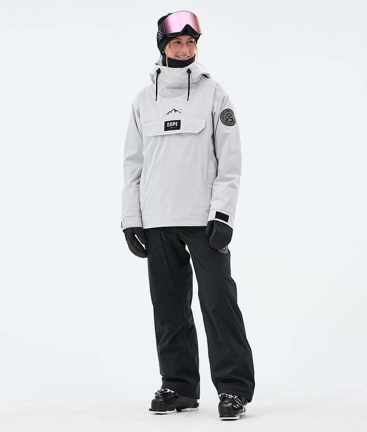 Dope Blizzard W Giacca Sci Donna Light Grey, Image 3 of 9
