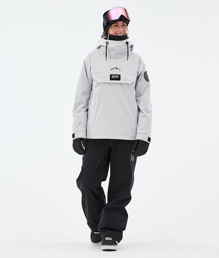 Dope Blizzard W Snowboard Jacket Women Light Grey, Image 3 of 9