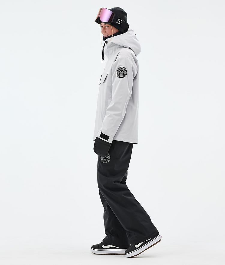 Dope Blizzard W Snowboard Jacket Women Light Grey, Image 4 of 9