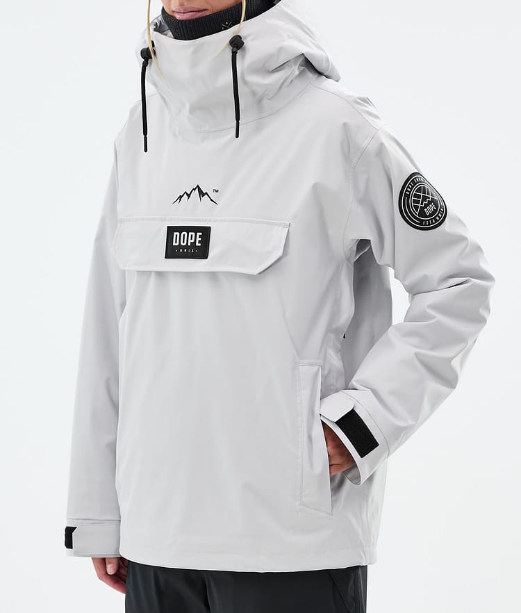 Dope Blizzard W Snowboard Jacket Women Light Grey, Image 8 of 9