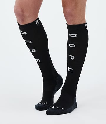 Dope Essential Ski Socks Black