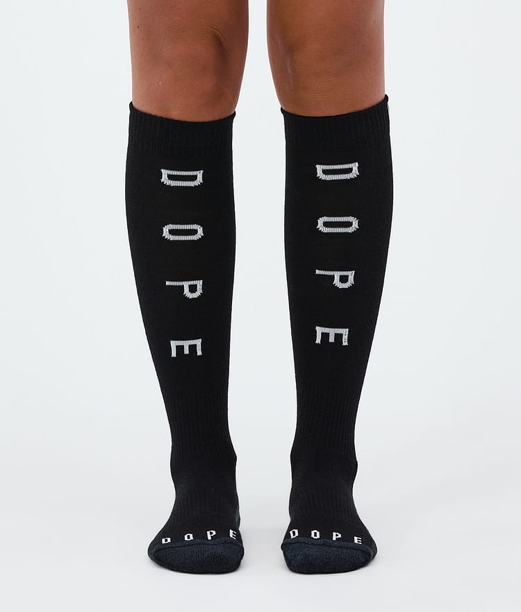 Dope Essential Ski Socks Black, Image 2 of 3