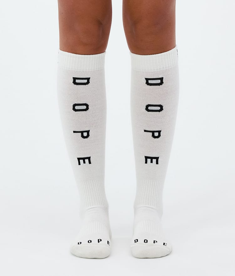 Dope Essential Ski Socks White, Image 2 of 3