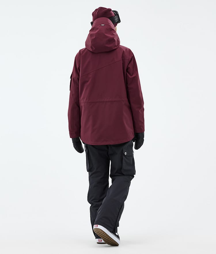 Dope Adept W Snowboard Outfit Women Burgundy/Black, Image 2 of 2
