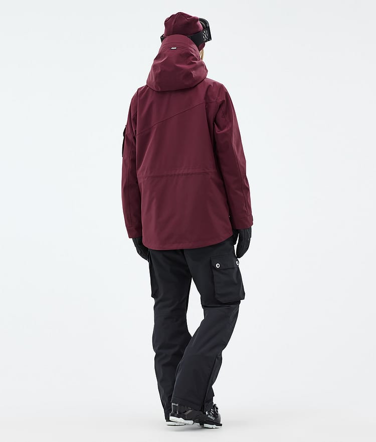 Dope Adept W Ski Outfit Women Burgundy/Black, Image 2 of 2