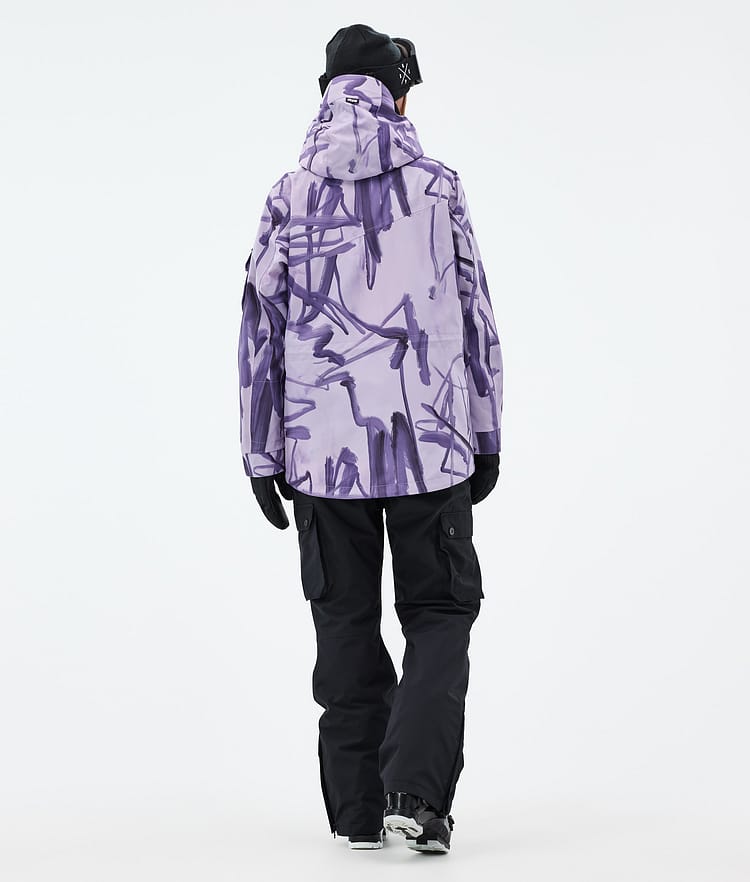 Dope Adept W Ski Outfit Women Scribble Purple/Black, Image 2 of 2