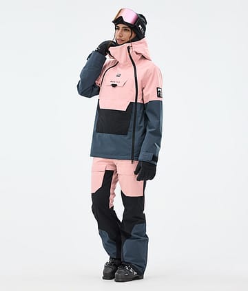 Montec Doom W Ski Outfit Soft Pink/Black/Metal Blue